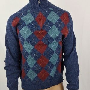 New American Eagle Outfitters Argyle Sweater